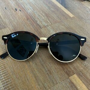 Ray-Ban Tortoise and Gold Sunglasses